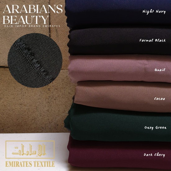 ARABIANS BEAUTY  Polos Warna Lengkap